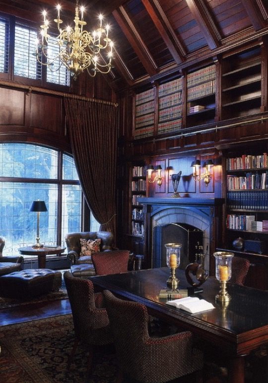 Home-library-ideas-Old-shaped-family-room-and-library-540x771